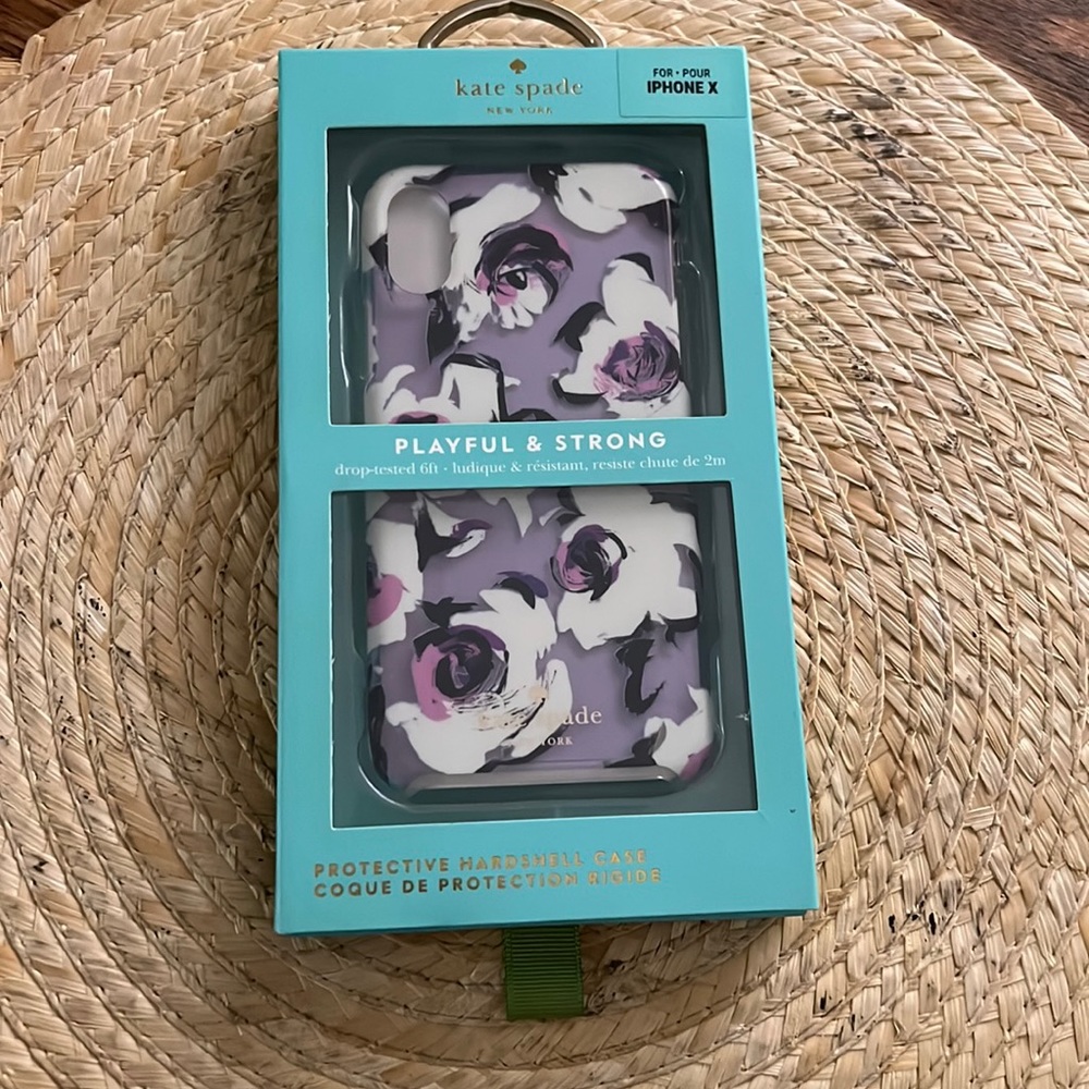 Kate Spade Florals Case Cover iPhone X
